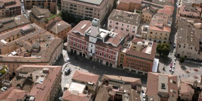 foto aerea città di Terni
