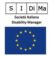 Logo di sidima e la bandiera della Comunità Europea